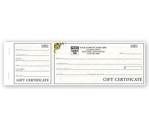 Vienna Gift Certificates, Booked Sets, Elegant Writing
