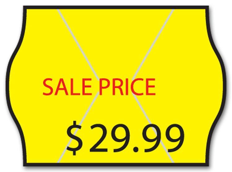 Meto Pricing Gun Yellow Labels