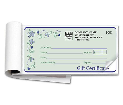 Spring Bouquet Book Gift Certificate