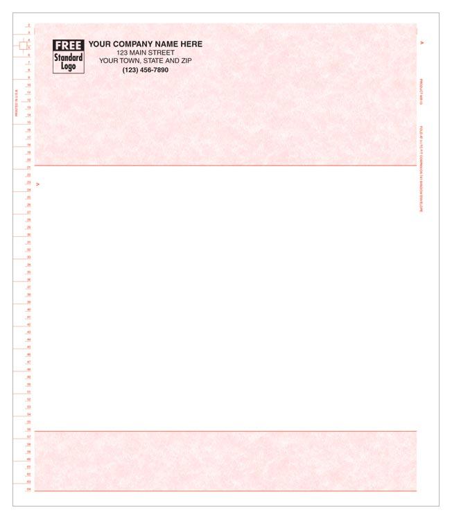 Continuous Multipurpose Form - Parchment