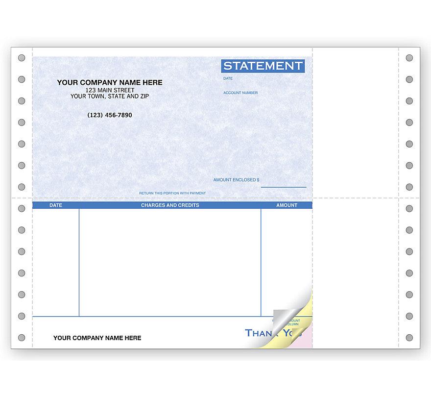 Continuous Statement Parchment
