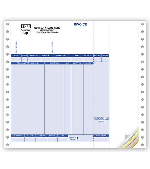 Invoices, Continuous, Classic