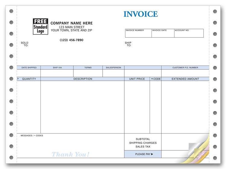 Compact Continuous Invoice