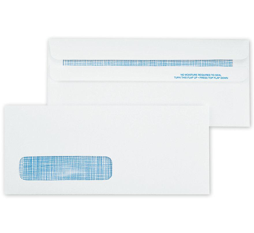Single Window Confidential Envelope Self Seal