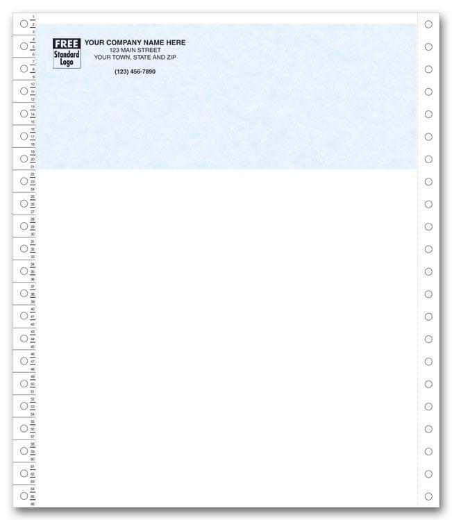 Continuous Multipurpose Form - Parchment