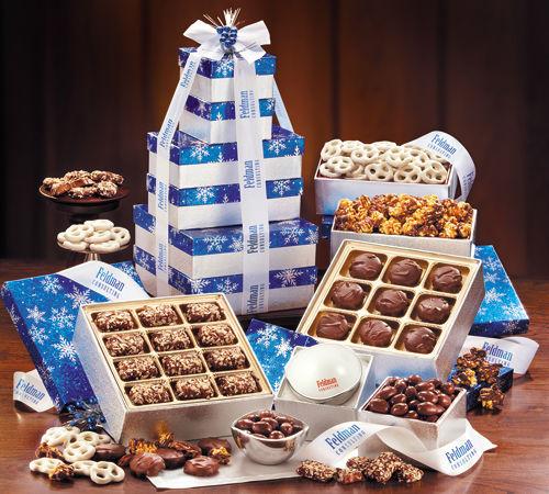 BHSF8707 , SAVE 40% - Snowflake Tower of Indulgence