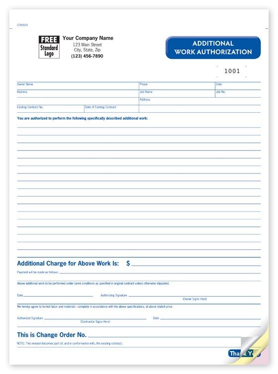 Additional Work Authorization Forms