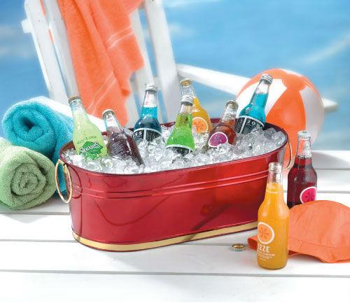 CRH4756B, Art-Deco Beverage Tub