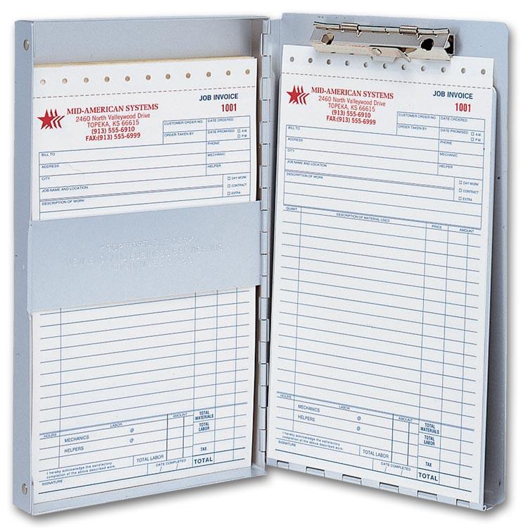 Aluminum Business Forms Holder