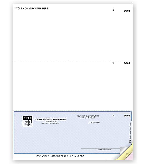 Laser Bottom Accounts Payable Check