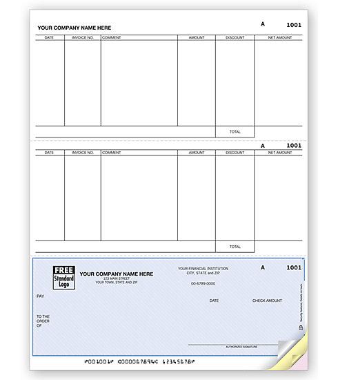 Laser Bottom Accounts Payable Check