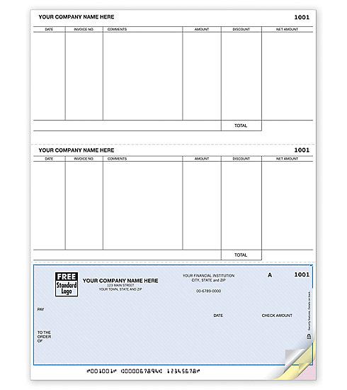 Laser Bottom Accounts Payable Check