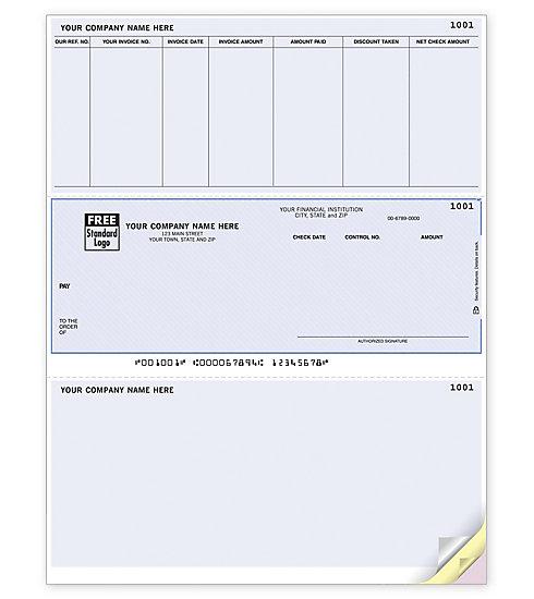 Laser Middle Checks, Accounts Payable, Solomon Compatible