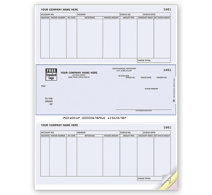 Laser Checks Accounts Payable Compatible With RealWorld