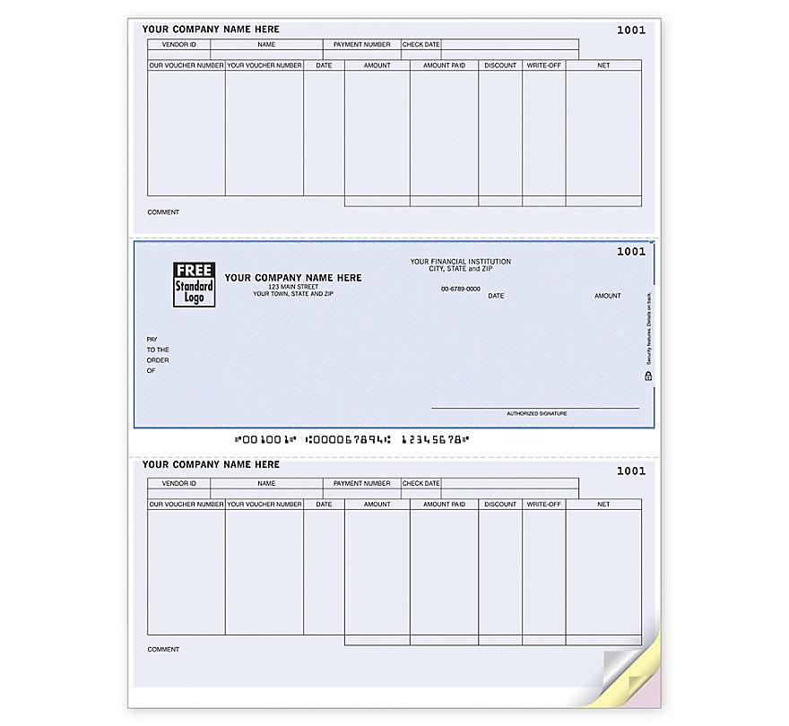 Laser Checks Accounts Payable MS Dynamics Compatible