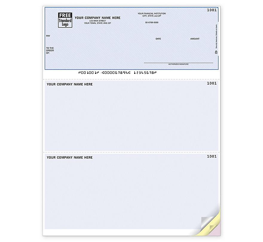 Laser Top Checks Compatible With MYOB And More