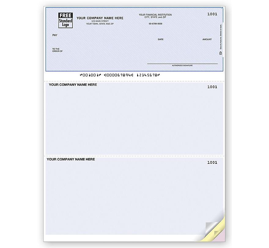 Laser Top Checks Compatible With ACCPAC