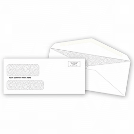 Two Window White Envelopes