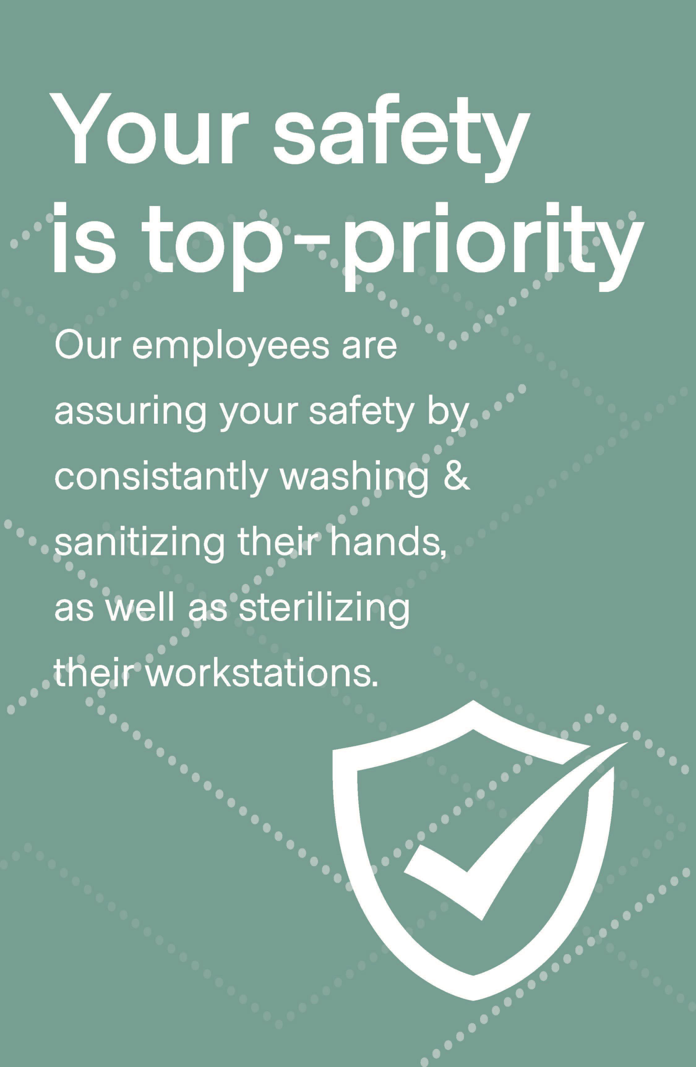 Employee Safety Poster 11" x 17" Green Pack of 6