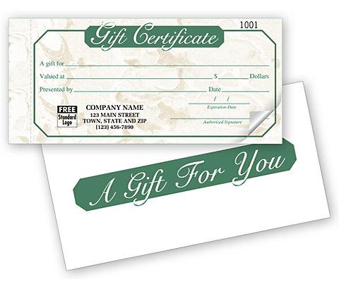 Ivory Marble Gift Certificate Snapsets