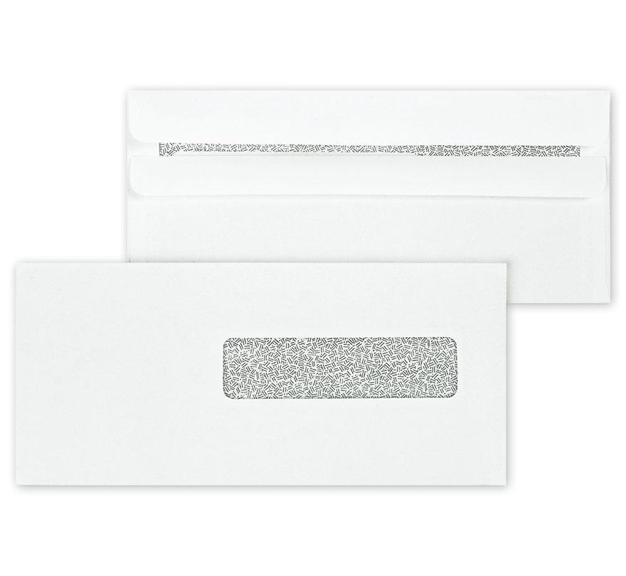 HCFA Blank Self Seal Envelope, Right Window