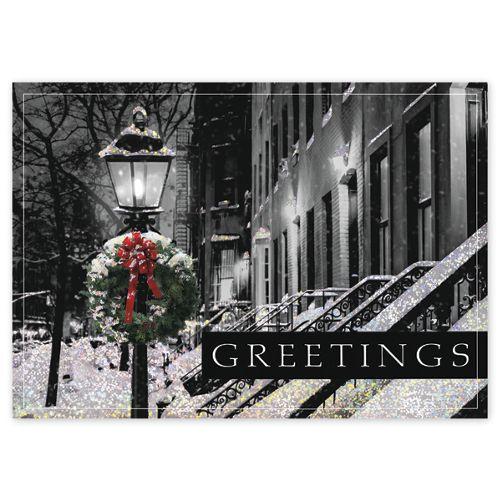 Adorned Light Holiday Cards
