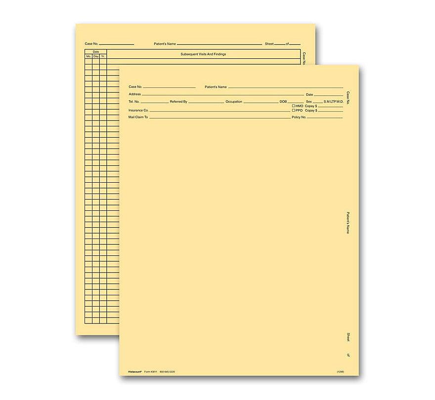 General Exam Record Without Account Record Letter Style