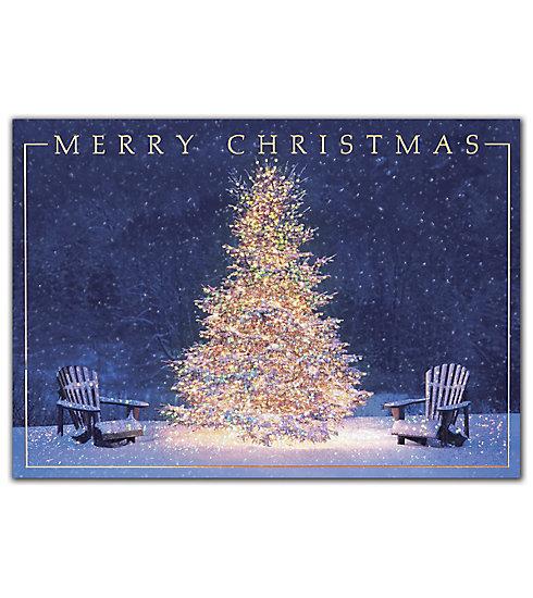 Spectacular Glow Christmas Cards