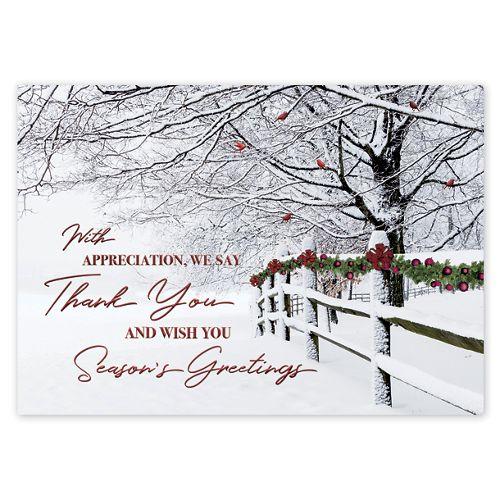 Winter Wishes Holiday Cards