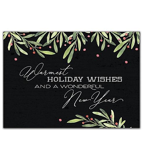 Midnight Wishes Holiday Cards