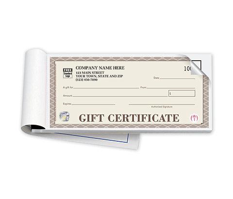 Santa Fe Customer Gift Certificate Books