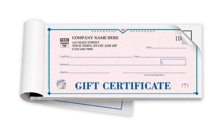 Elegant St. Croix Booked Gift Certificate with Duplicate