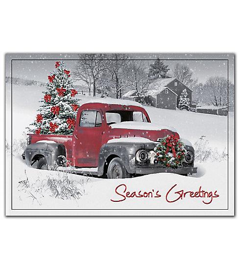 Big Red Holiday Cards