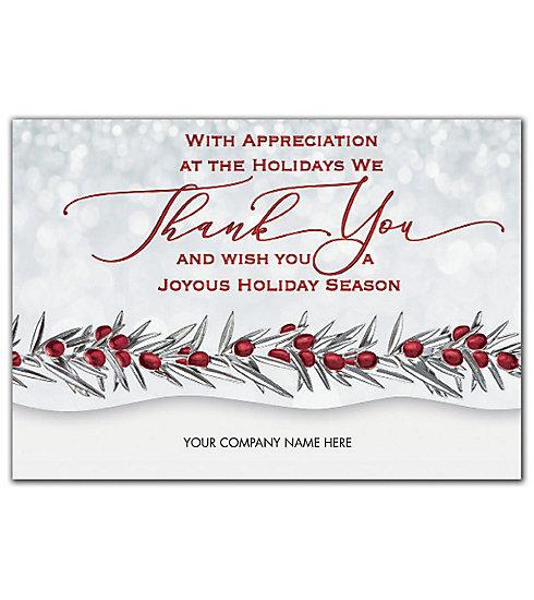 Full Of Thanks Holiday Cards