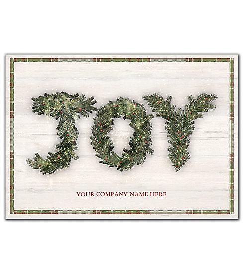 Pining For Plaid Holiday Cards