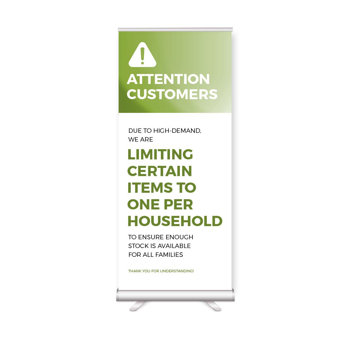 Limited Products Shelf Card Rack Card 4" x 9" Green Pack of 500