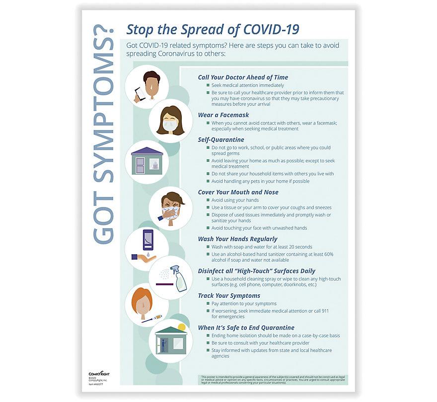 Stop COVID-19 Transmission Poster