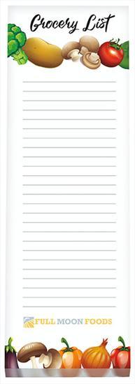 Souvenir® 3" x 9" Scratch Pad with Magnet, 25 Sheet