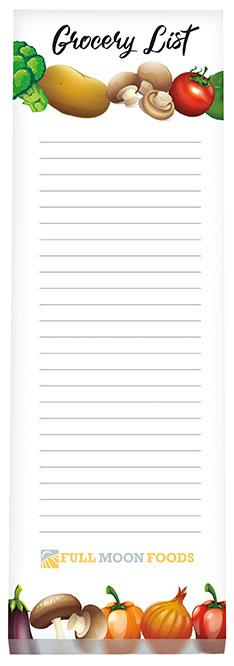 Souvenir® 3" x 9" Scratch Pad, 50 Sheet with Magnet