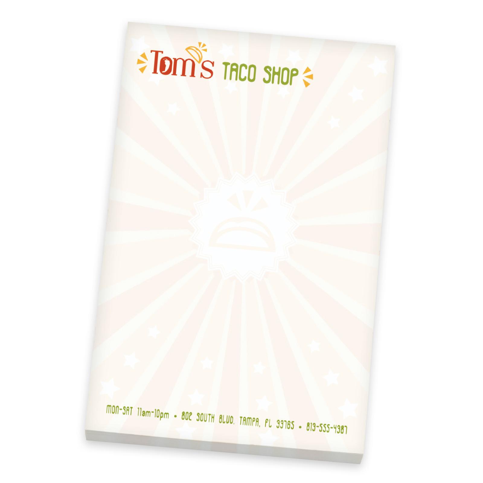 Souvenir® goingreen™ 4" x 6" Scratch Pad, 25 Sheet
