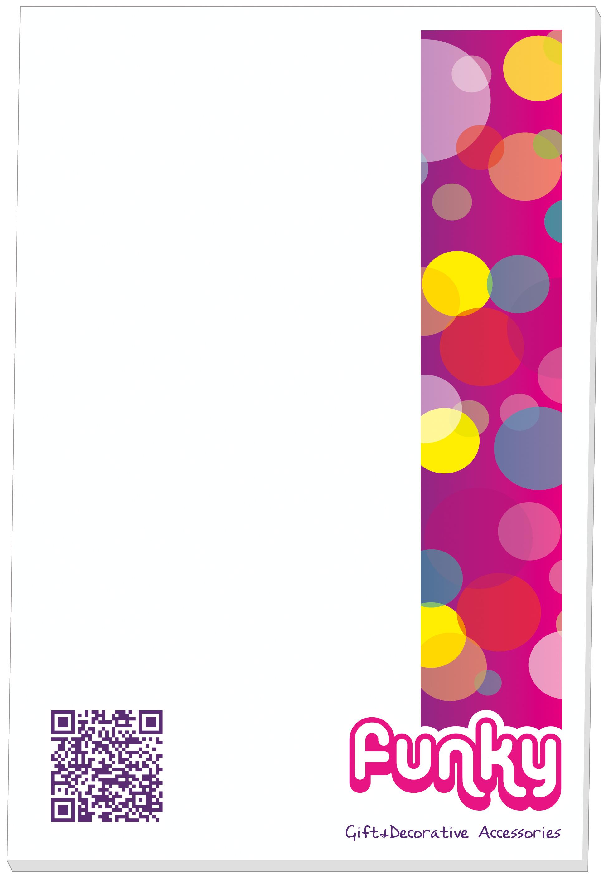 Souvenir® 6" x 9" Scratch Pad, 50 Sheet