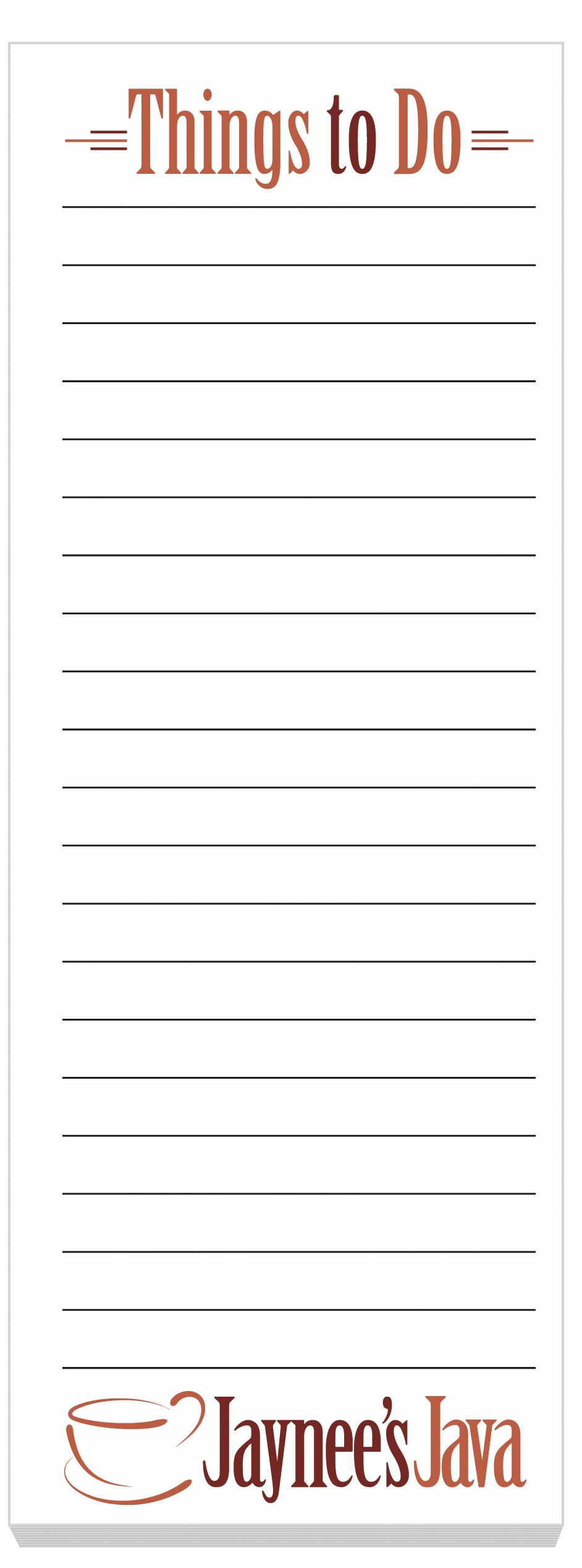 Souvenir® Sticky Note™ 3" x 8" Pad with Magnet, 25 sheet