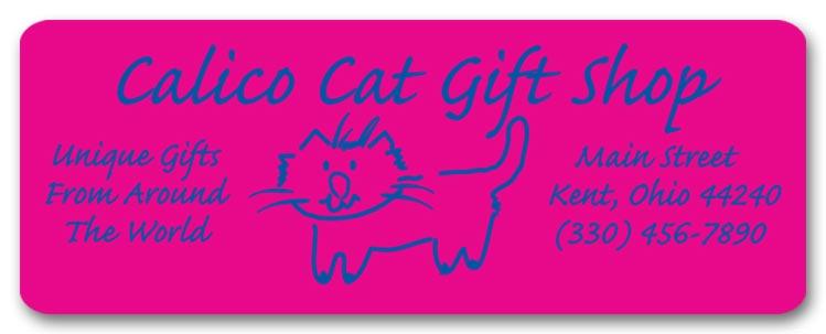 Bright Paper Stock Rectangle Label