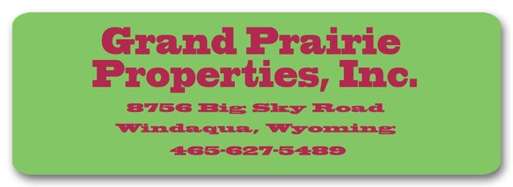 Business Address Labels