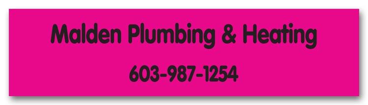 Bright Pink Business Contact Paper Labels