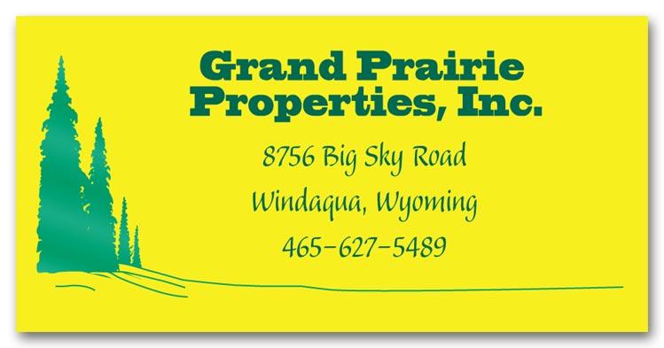 Business Address Promotion Labels