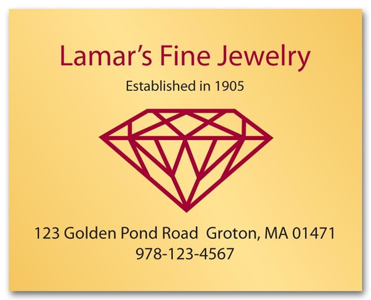 Durable Square Corner Paper Labels