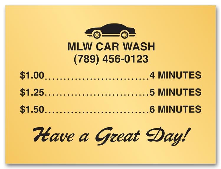 Customized Pricing Label for Business