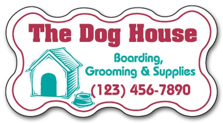 Scallop Business Address Label