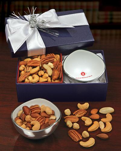 Rombe™ Bowl with Deluxe Mixed Nuts
